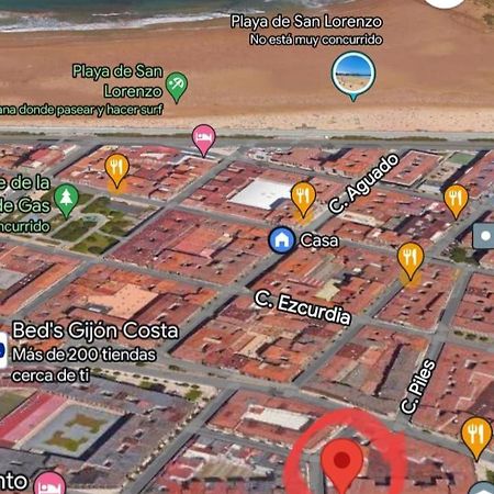 Апартаменты Atico Terraza Playa Futbol Y Congresos Vut4708As Хихон Экстерьер фото