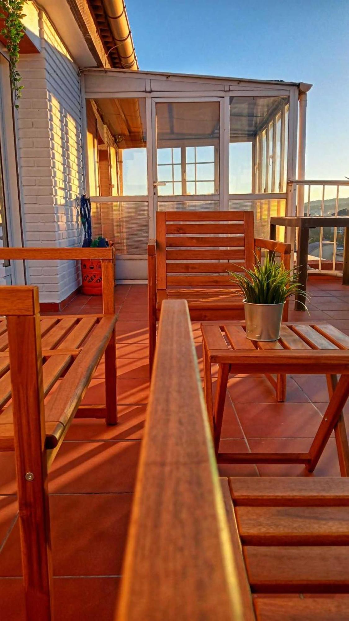 Апартаменты Atico Terraza Playa Futbol Y Congresos Vut4708As Хихон Экстерьер фото